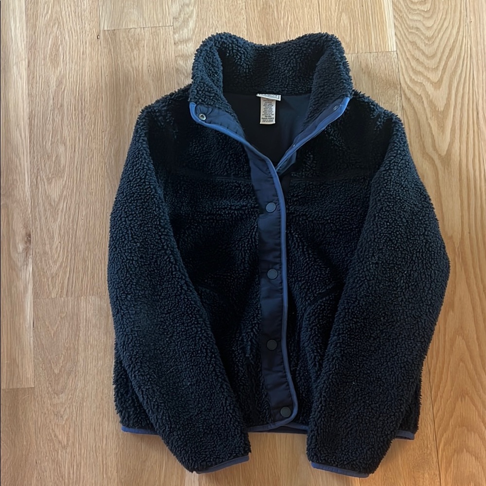 Cozy Black Fleece Jacket